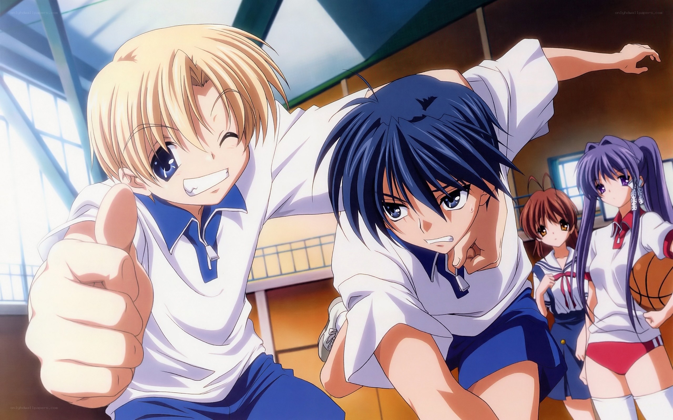 anime basketball scene
