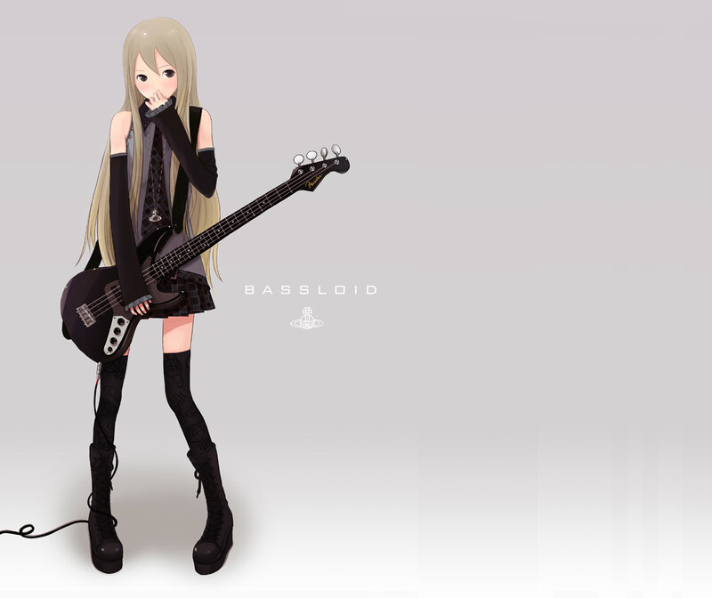 anime bassist character