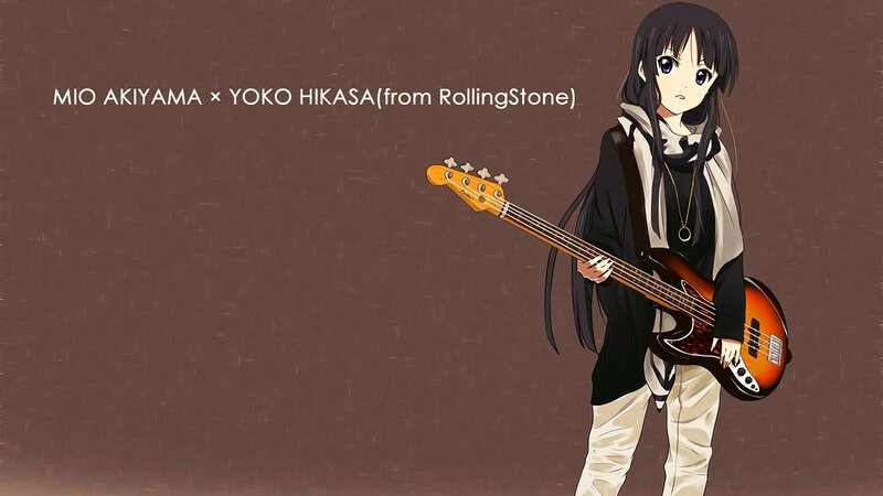 anime bassist character