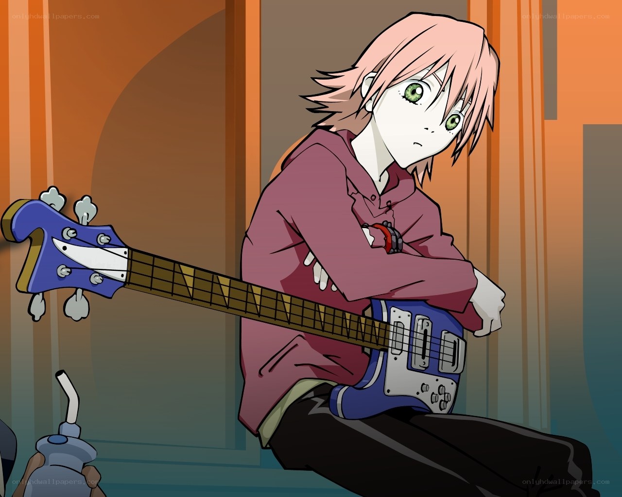 anime bassist character
