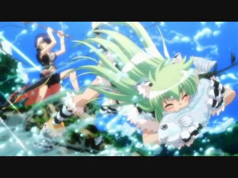 anime battle scene underwater