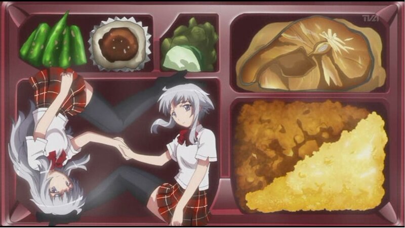 anime bento box scene
