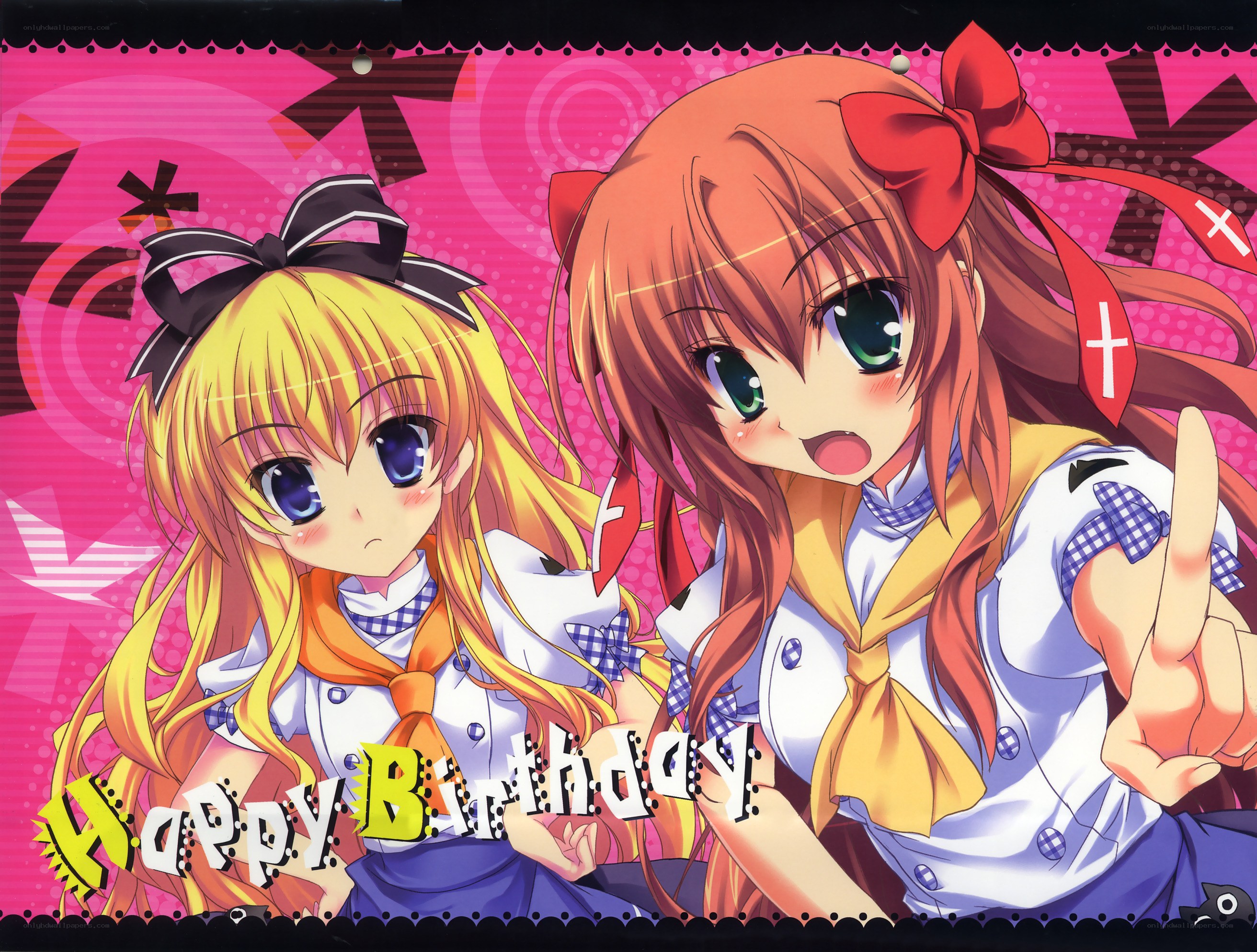 Anime birthday greeting