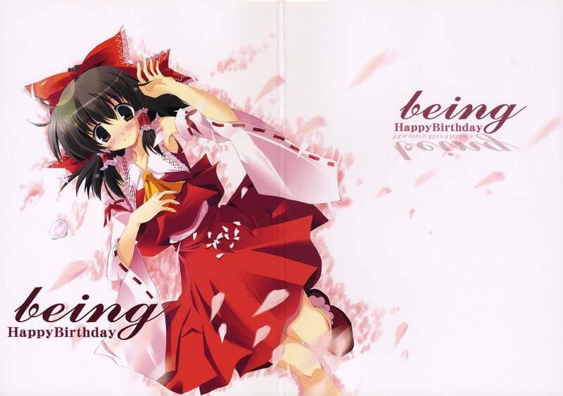 anime birthday illustration