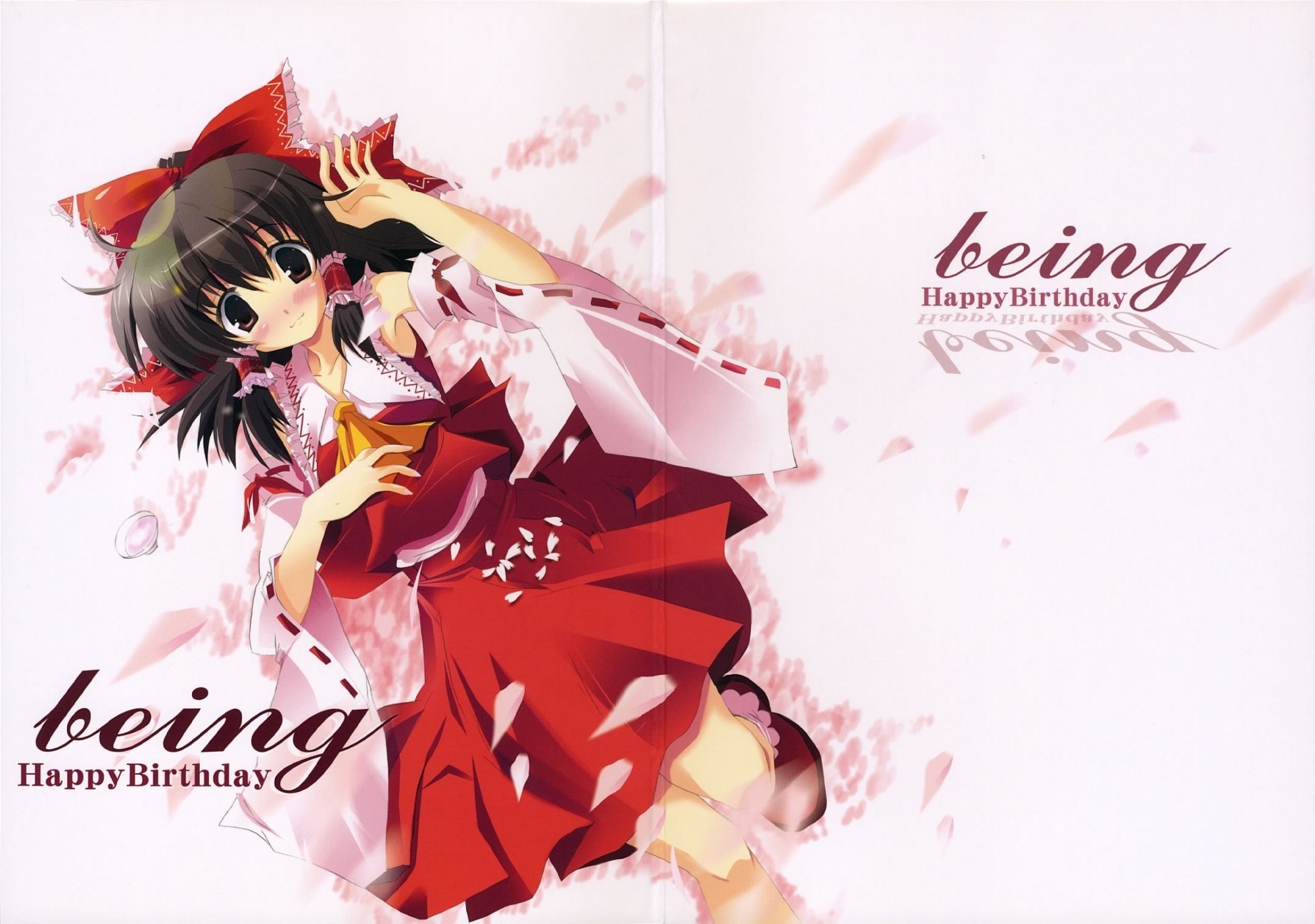 anime birthday illustration