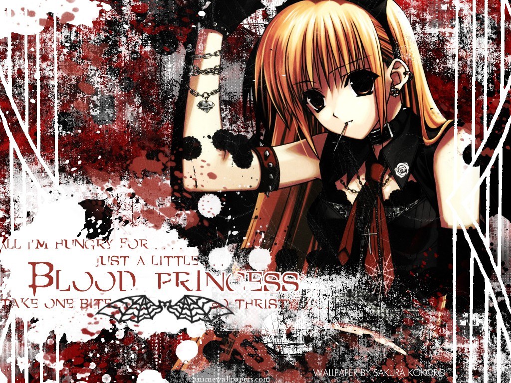 anime blood princess wallpaper