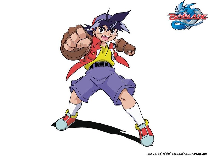Anime Boy Character — Blue, Energetic