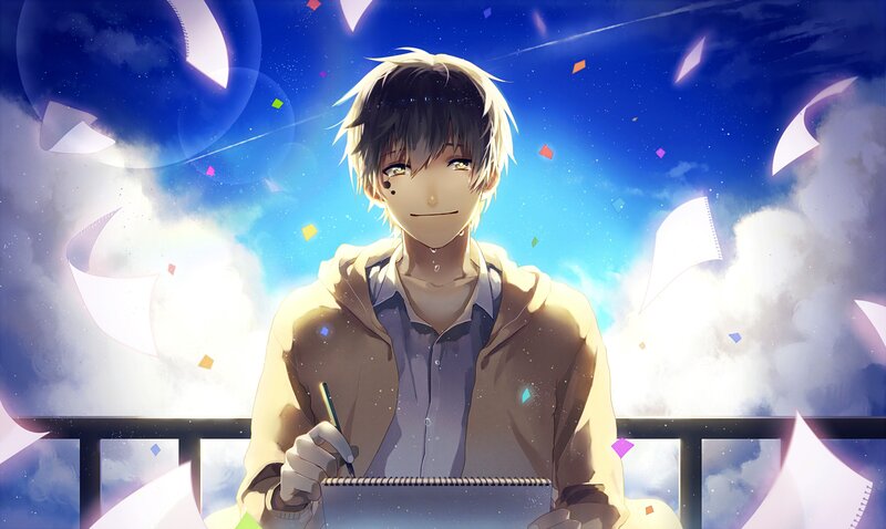 Anime Boy Drawing