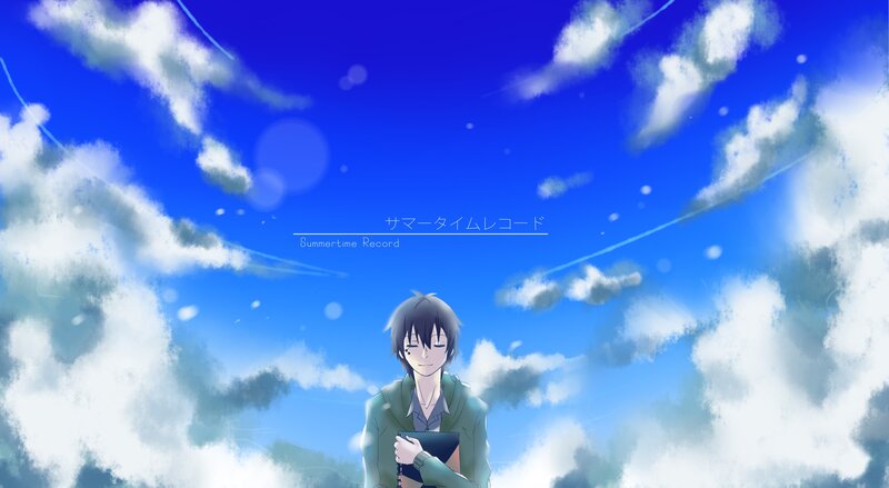 Anime Boy Holding Book