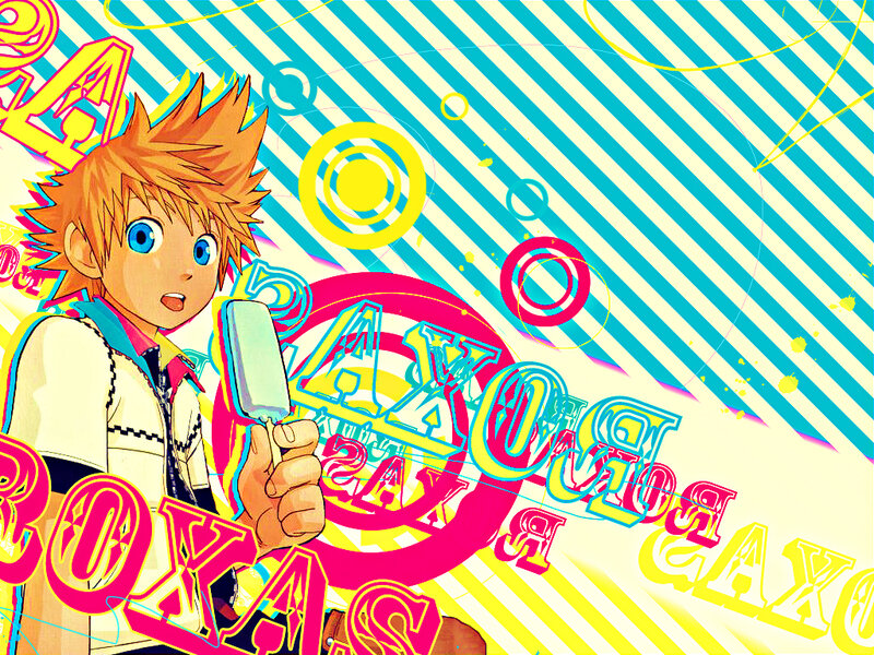 Anime Boy Holding Ice Cream