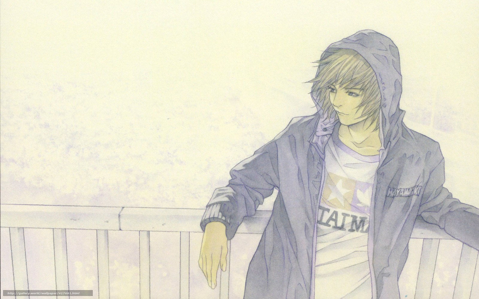 anime boy in hoodie