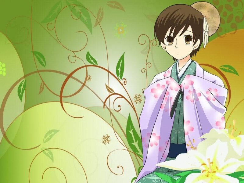 Anime Boy in Kimono