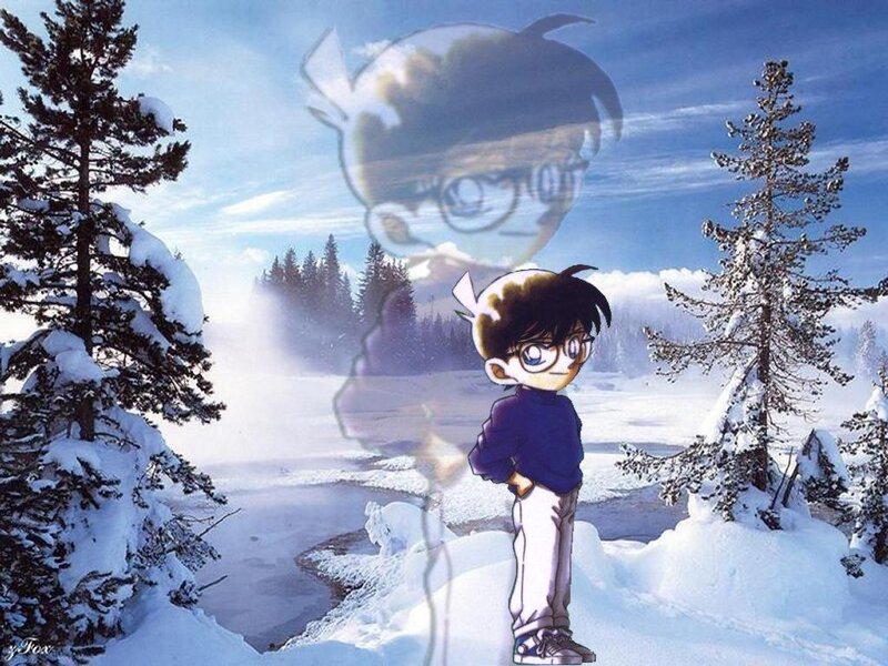 Anime Boy in Snow