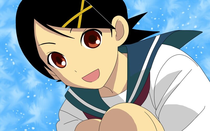 Anime Boy in Uniform — Blue