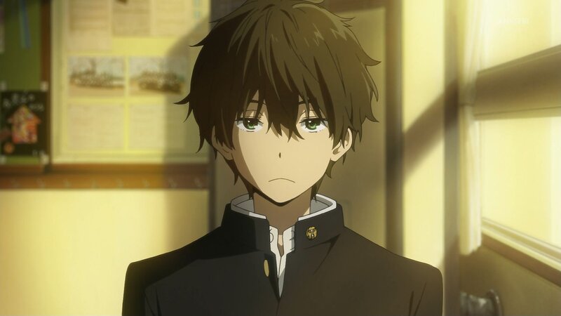Anime Boy in Uniform — Brown