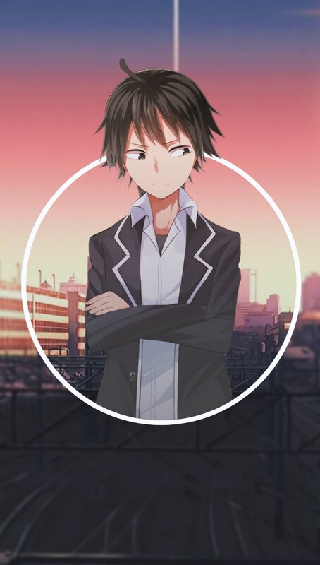 Anime Boy in Uniform — Pink
