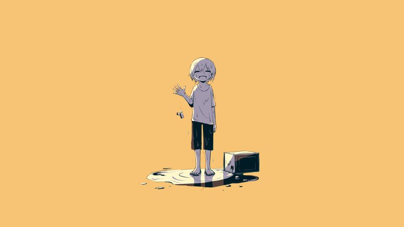 Anime Boy Standing