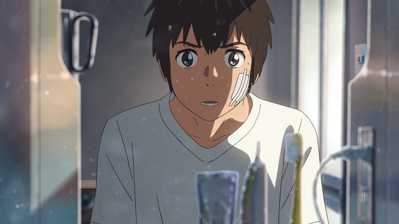 Anime Boy with Bandage