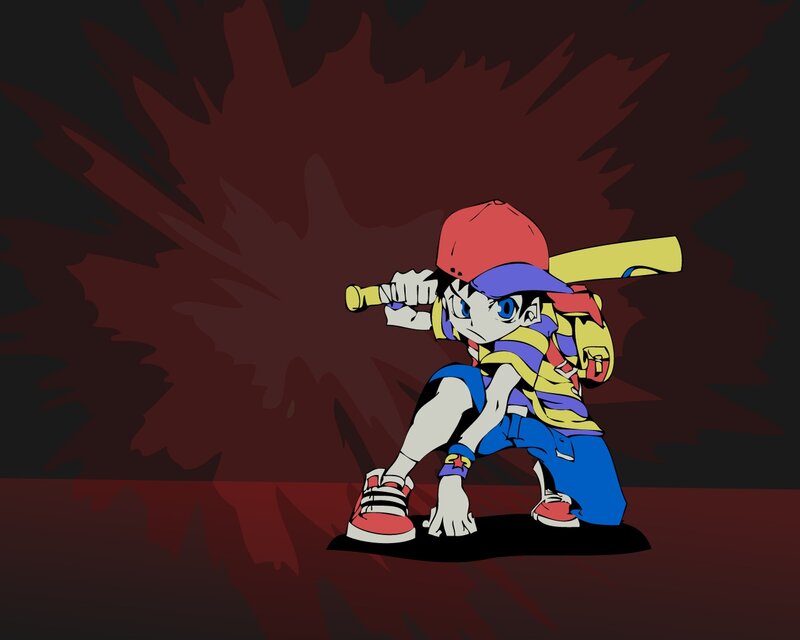 Anime Boy with Bat