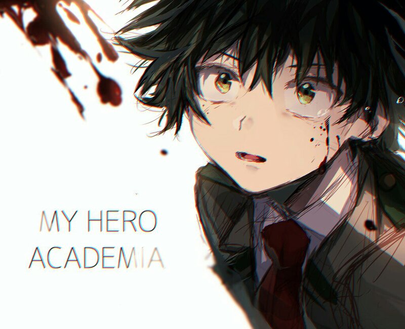 Anime Boy with Blood