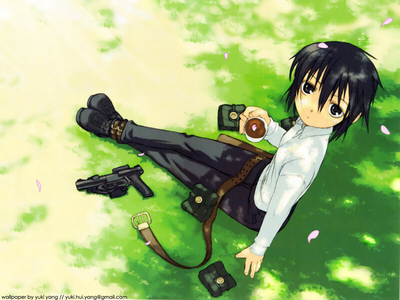 Anime Boy with Coffee