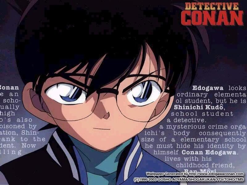 Anime Boy with Glasses — Blue