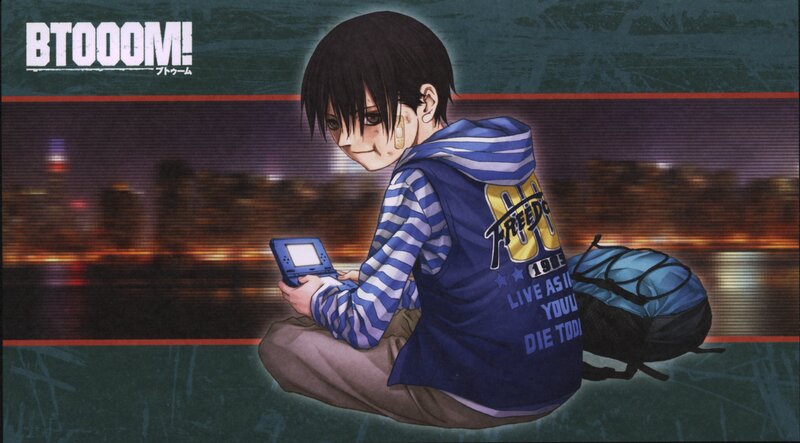 Anime Boy with Handheld