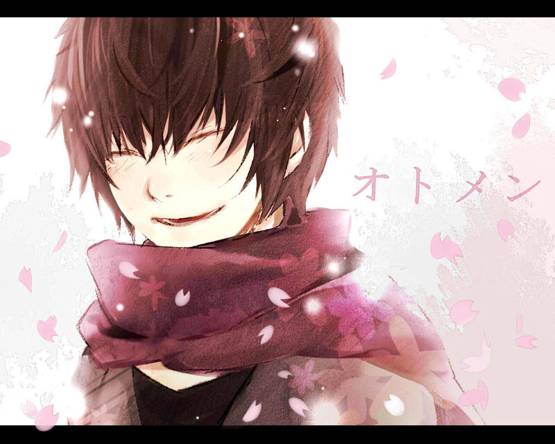 Anime Boy with Scarf