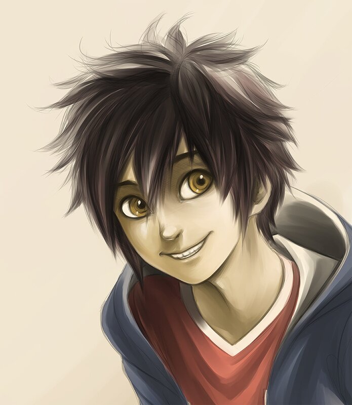 Anime Boy with Spiky Hair