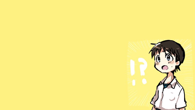 Anime Boy with Surprised Expression