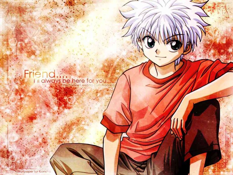 Anime Boy with White Hair