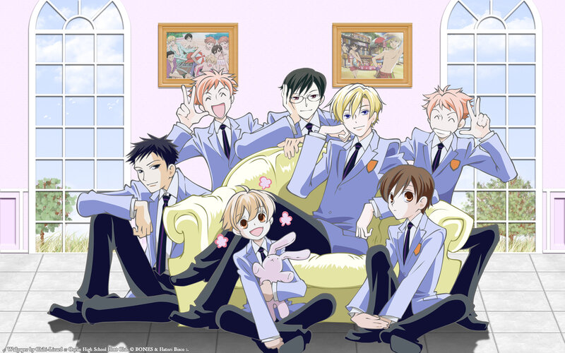 Anime Boys on a Couch — Purple