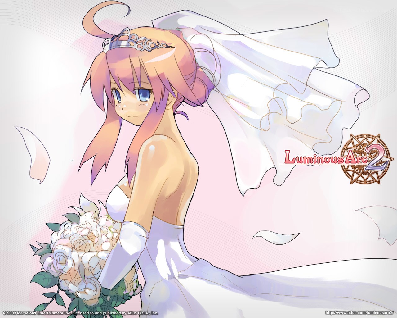 Anime bride character art