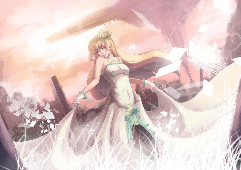 Anime bride in a shattered world