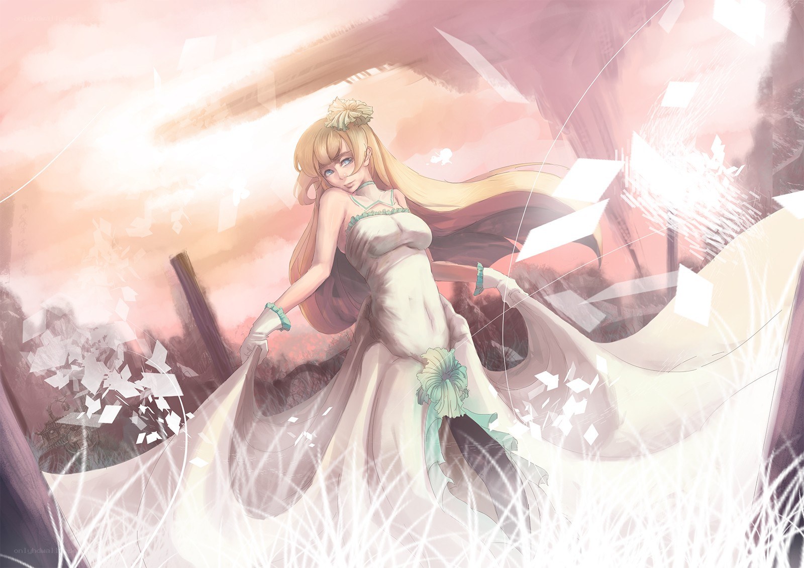 Anime bride in a shattered world