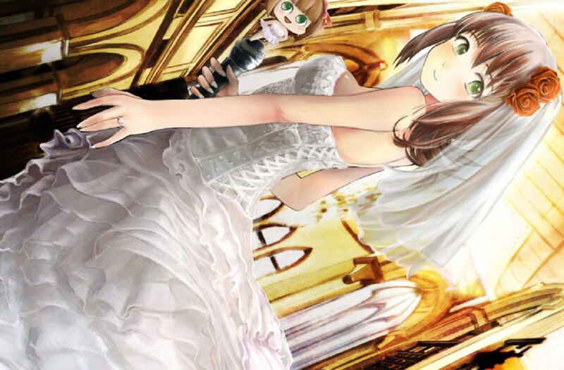Anime Bride in Church