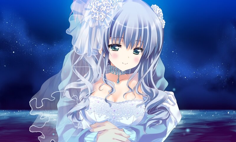 Anime Bride in Water