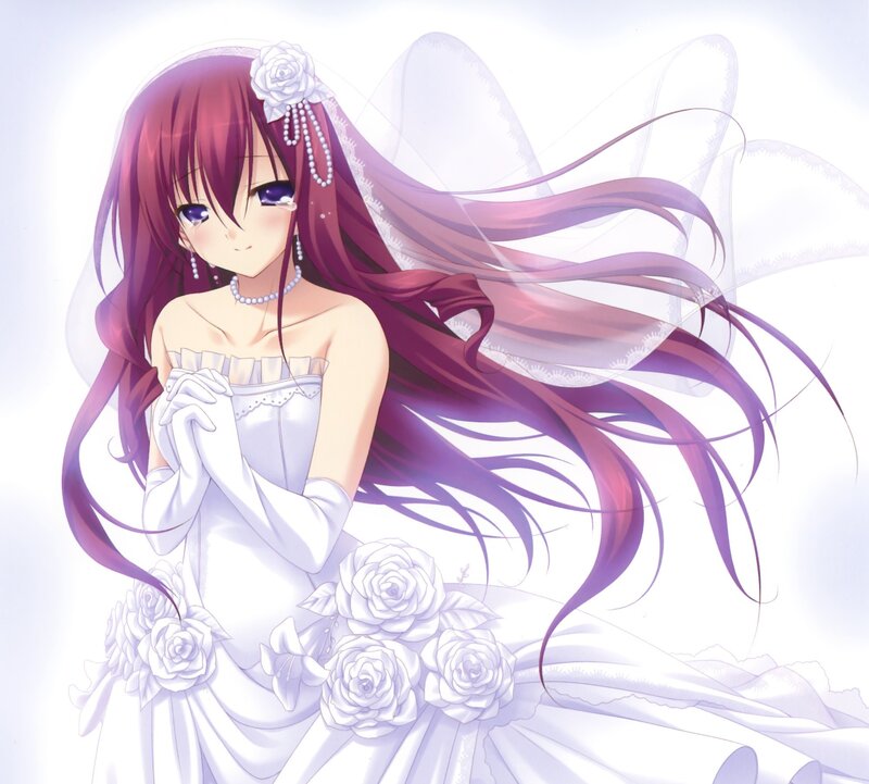 Anime Bride — White, Serene