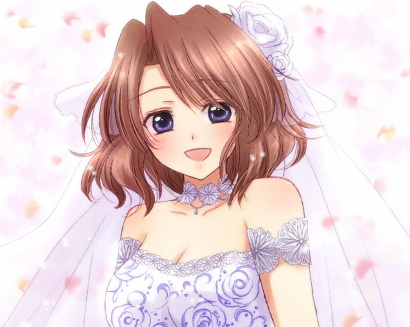 Anime Bride — White