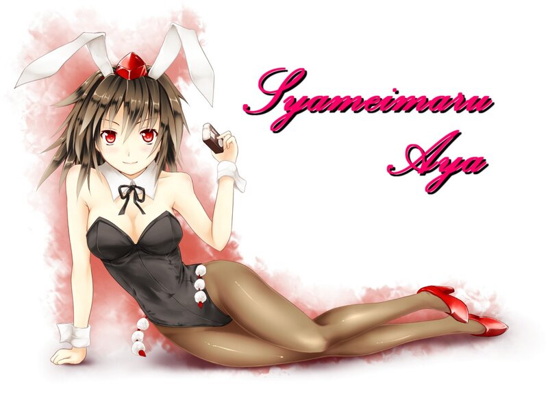 Anime bunny girl character