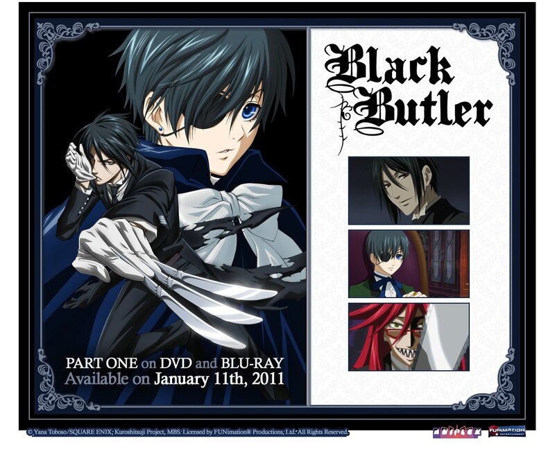 Anime Butler Character — Black