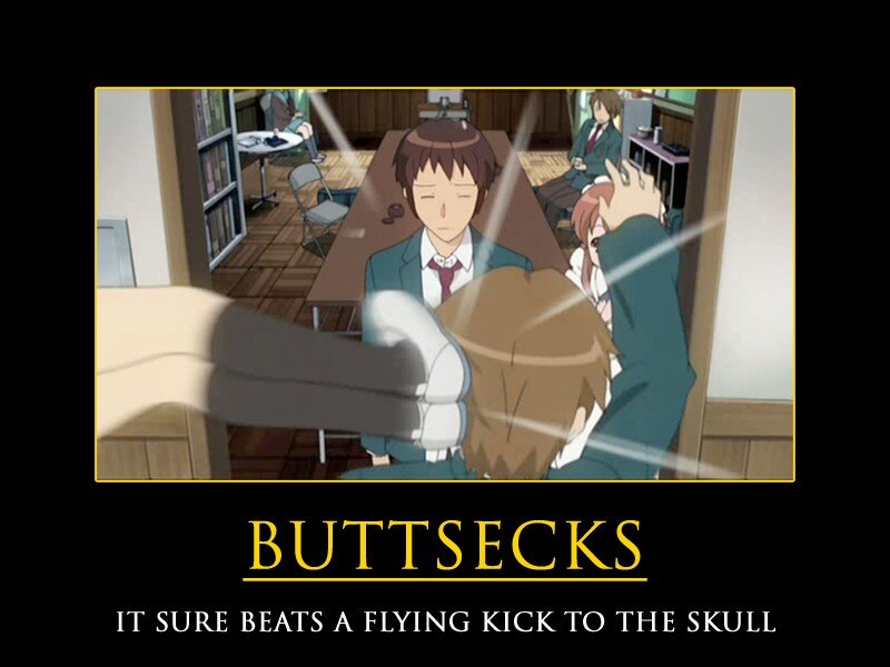 anime buttsecks meme