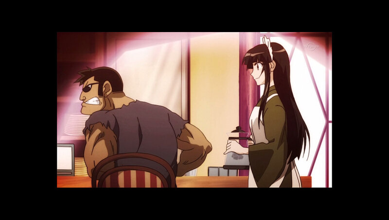anime cafe scene