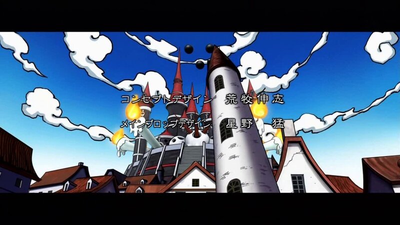 anime castle scene
