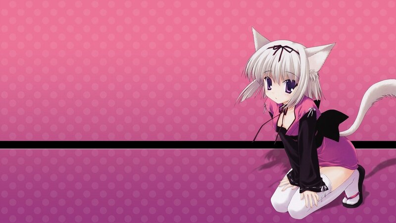 anime cat girl character
