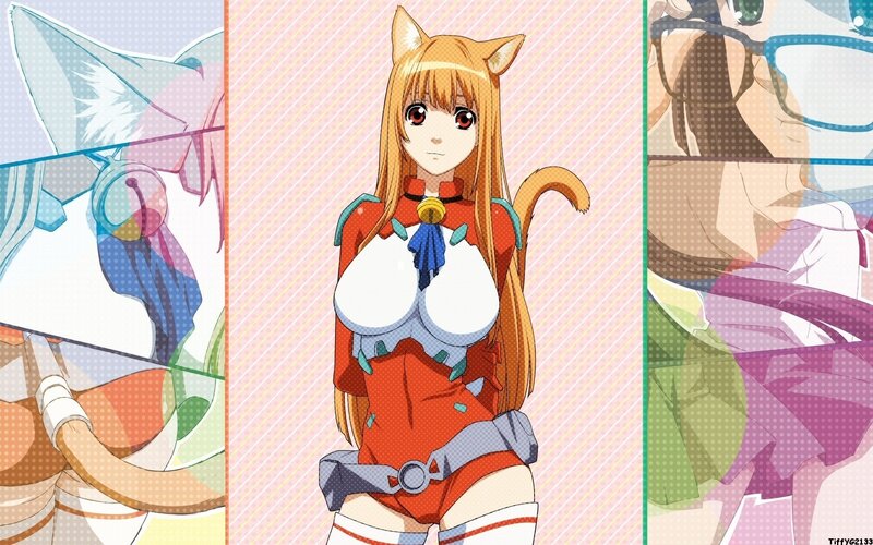 anime cat girl character