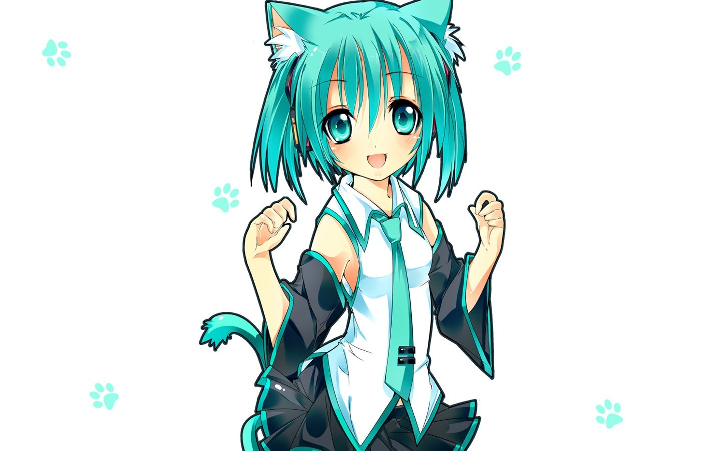 anime cat girl character