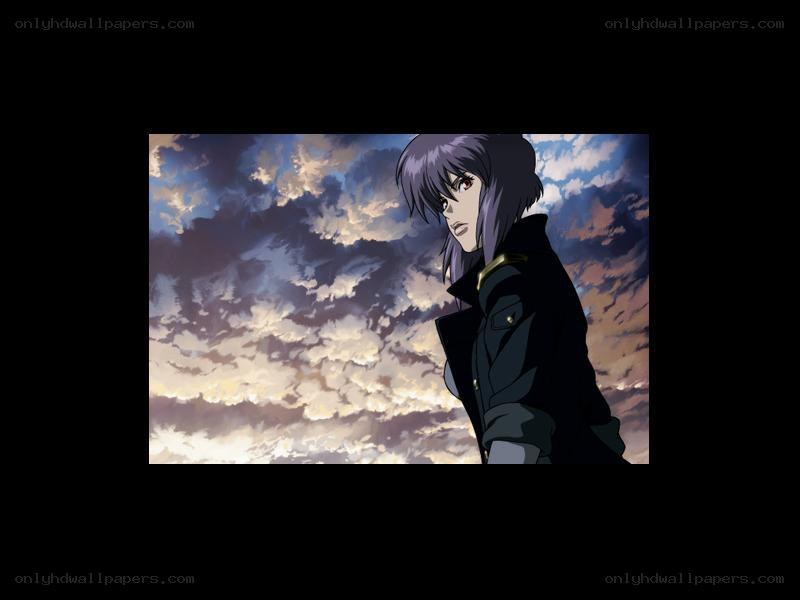 anime character against cloudy sky