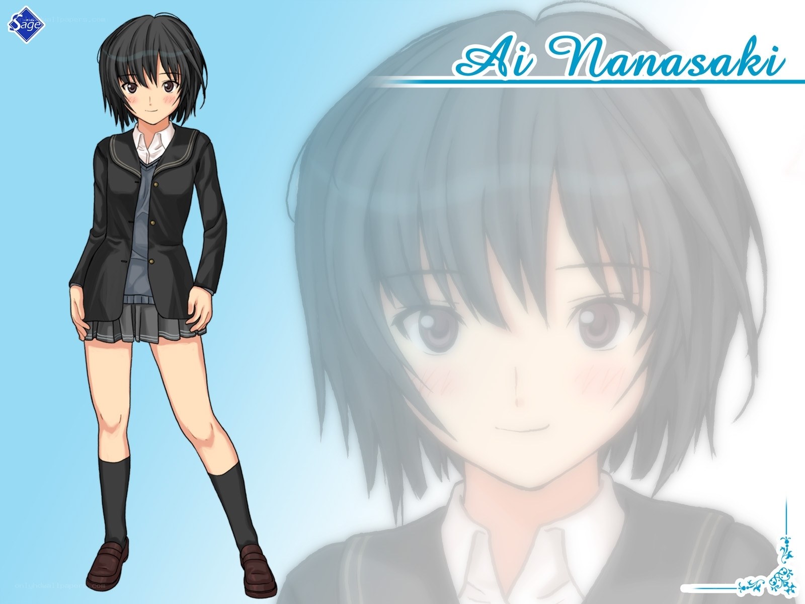 Anime character Ai Nanasaki