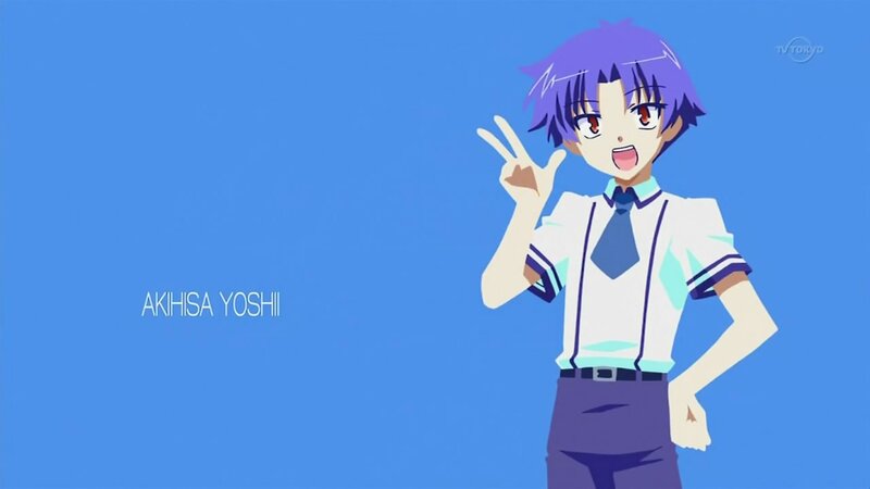 Anime character Akihisa Yoshii